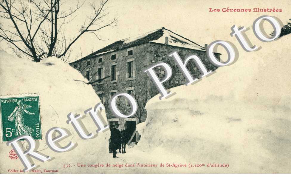 Congere de neige