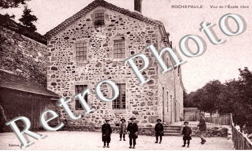 Vue de l'Ecole libre
