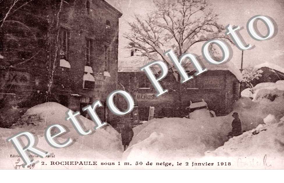 Sous 1 metre de neige 1918