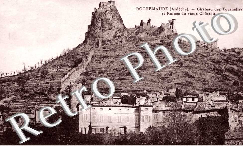Chateau des Tournelles, Ruines du Vieux Chateau