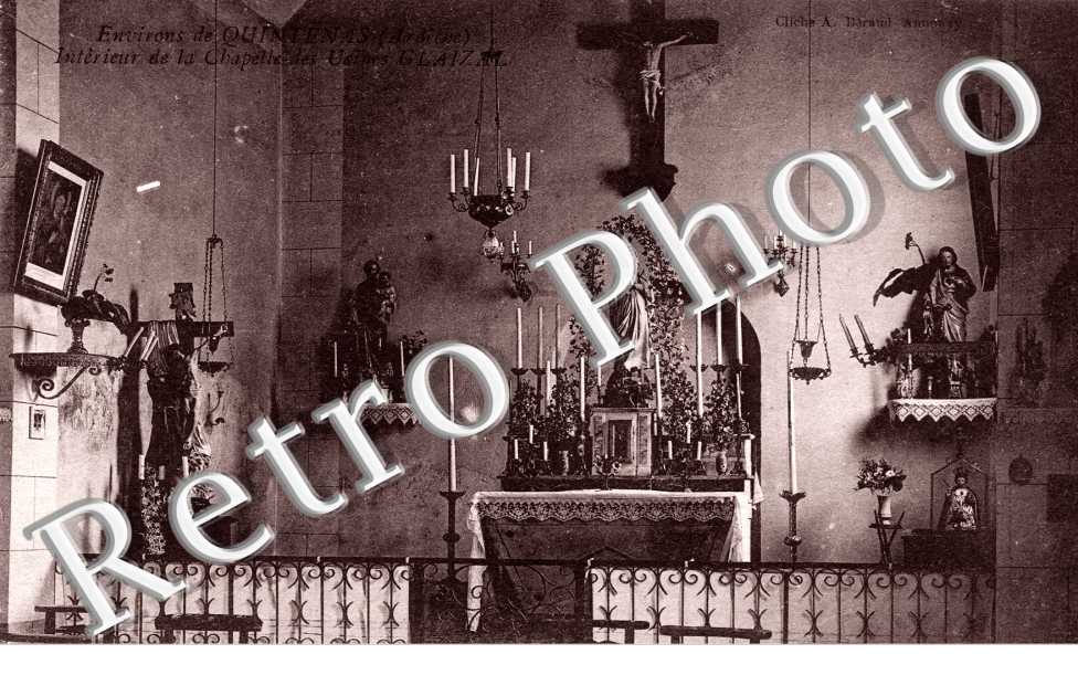 Interieur de la chapelle des usines Glaizal