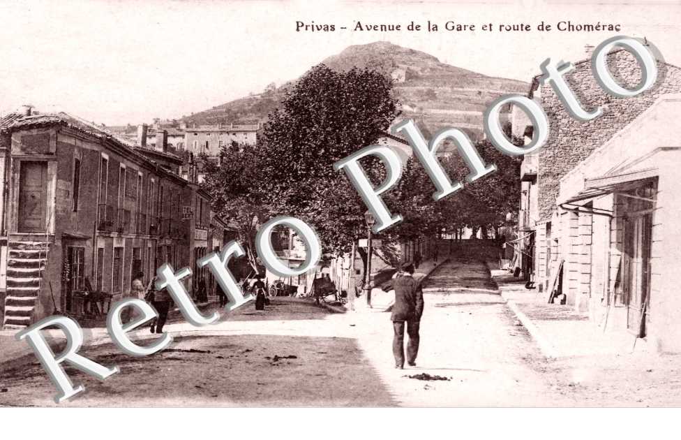 Avenues de la Gare et route de Chomerac