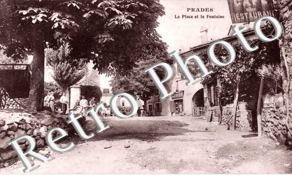 La place et la fontaine