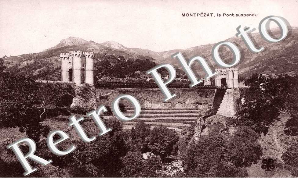 Le pont suspendu