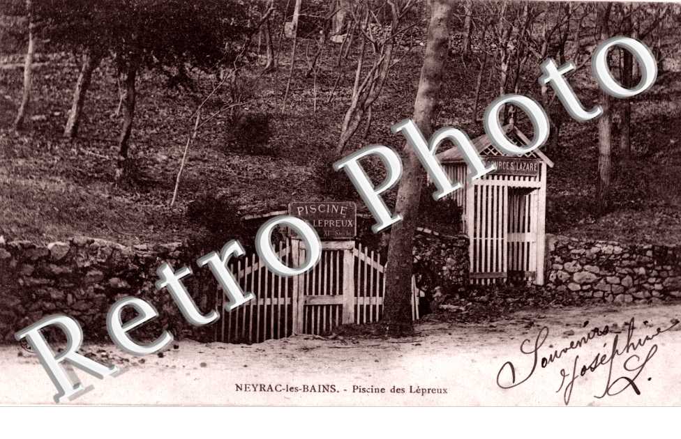 Neyrac les Bains - Piscine des lepreux