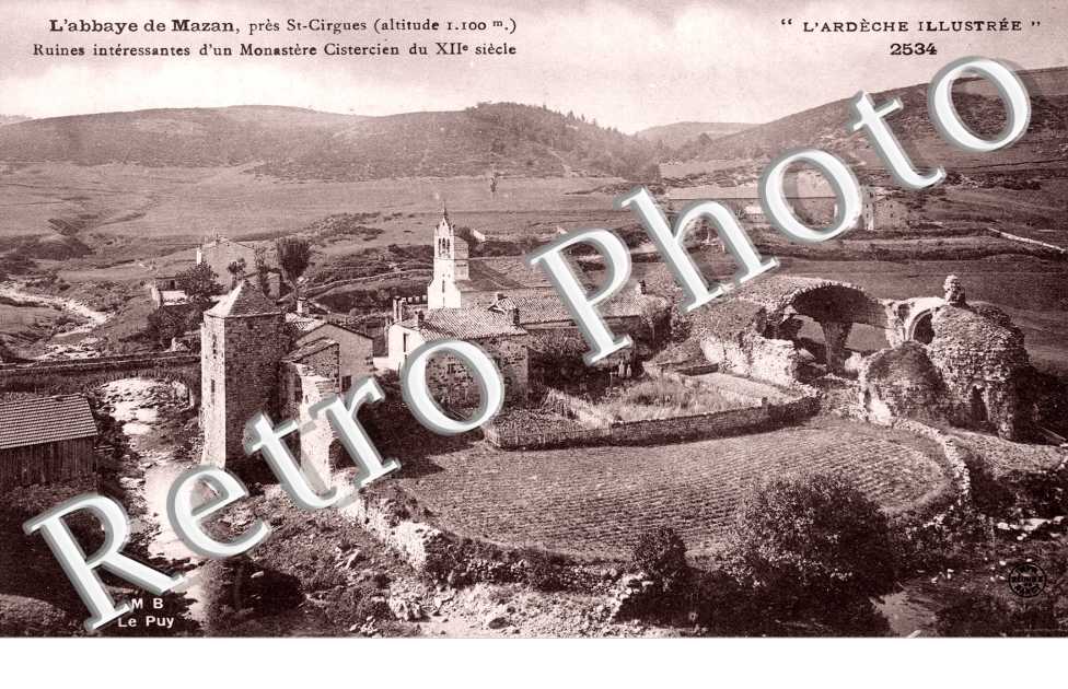 Ruines du monastere cistercien