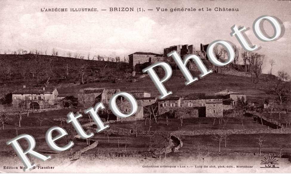 Brizon - vue generale et le Chateau