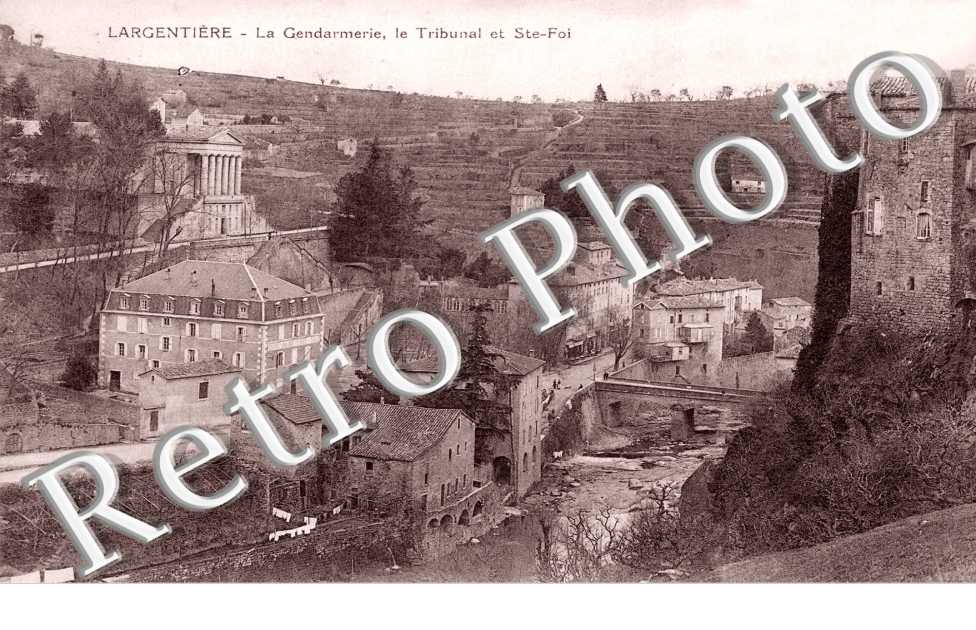 La gendarmerie - tribunal et ste-Foi