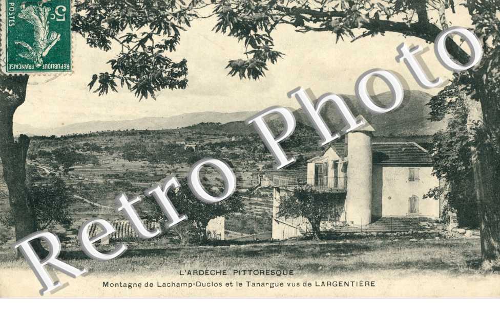 Montagne de Lachamp-Duclos et le Tanargue