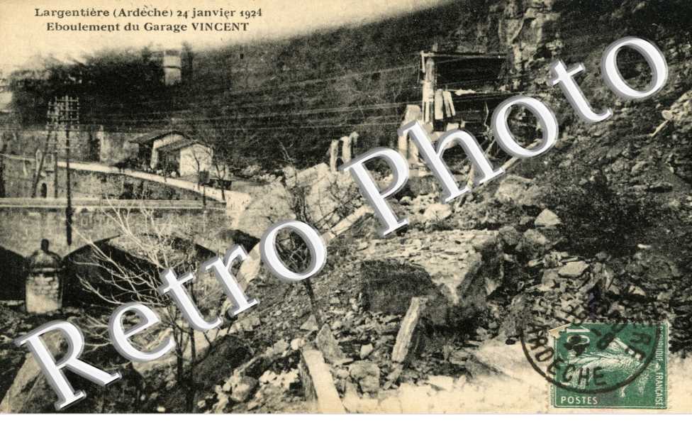 24 janvier 1924 eboulement du garage Vincent