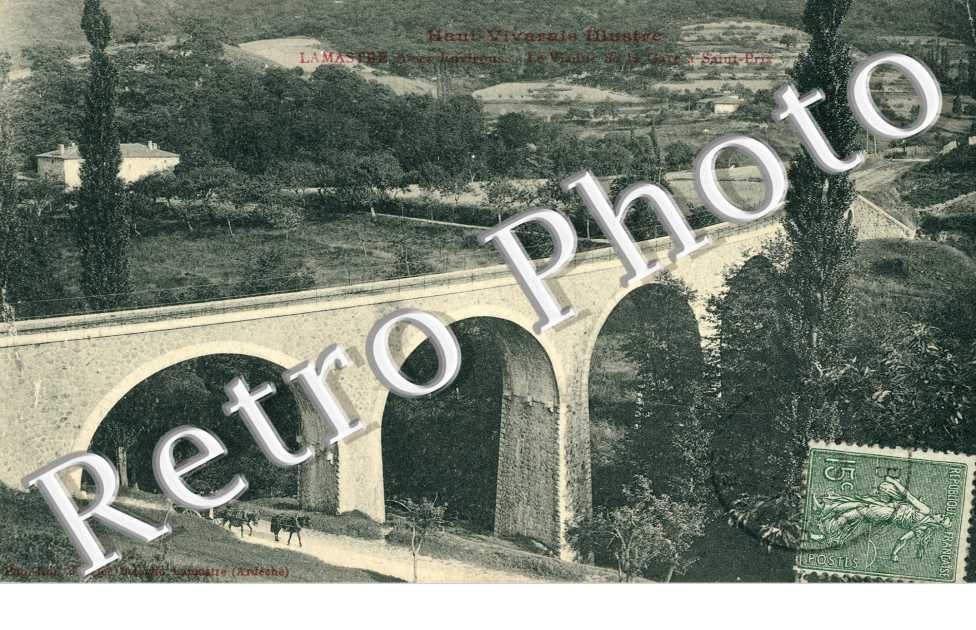 La Viaduc de la gare a Saint Prix