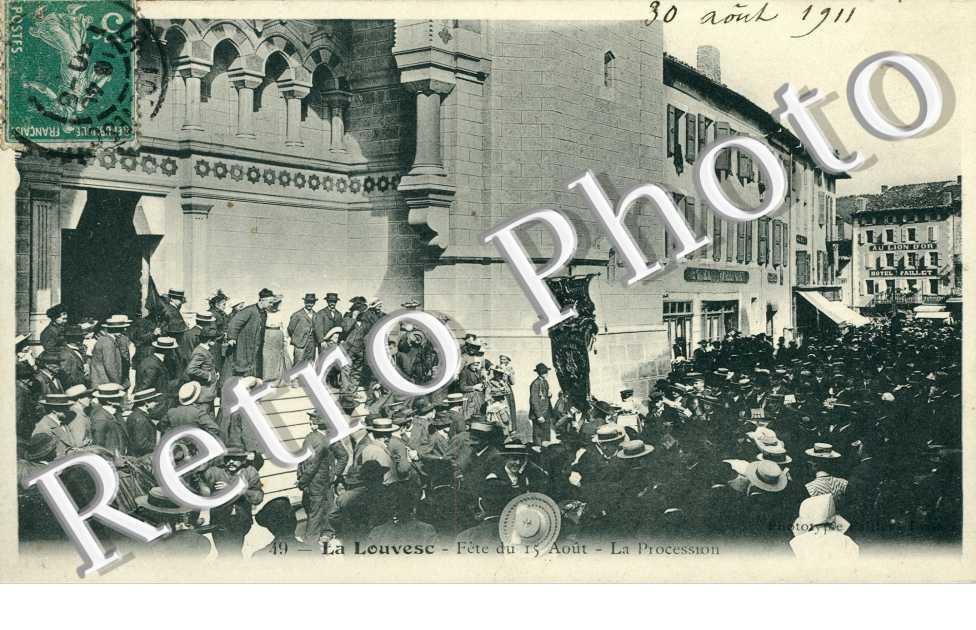 Fete du 15 aout - la procession