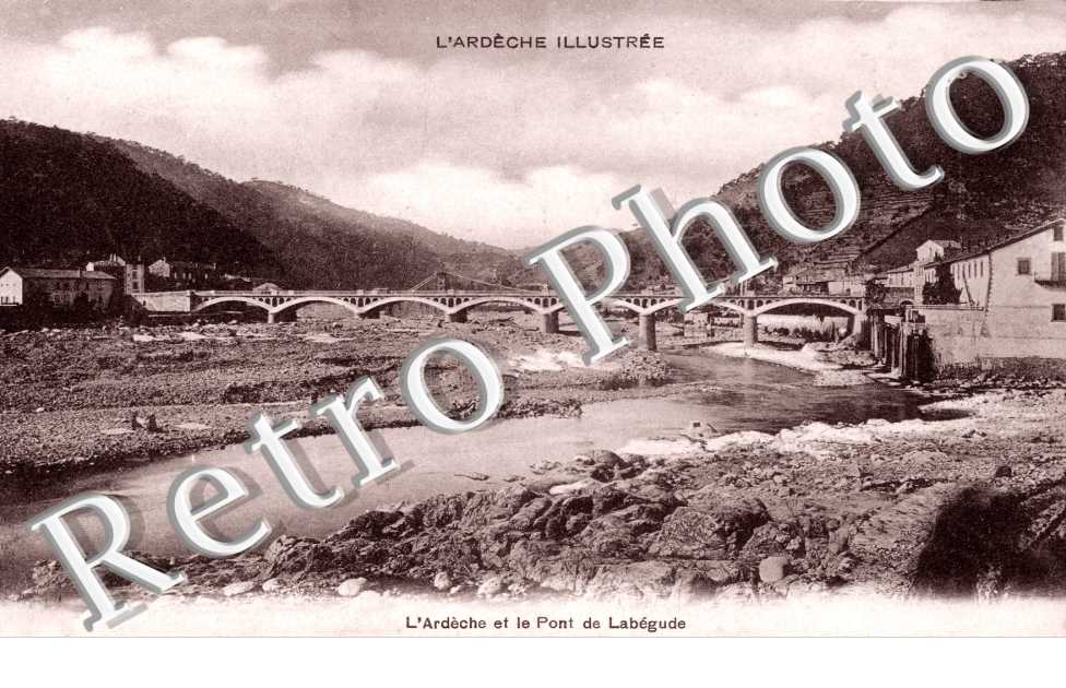 L'ardeche et le pont