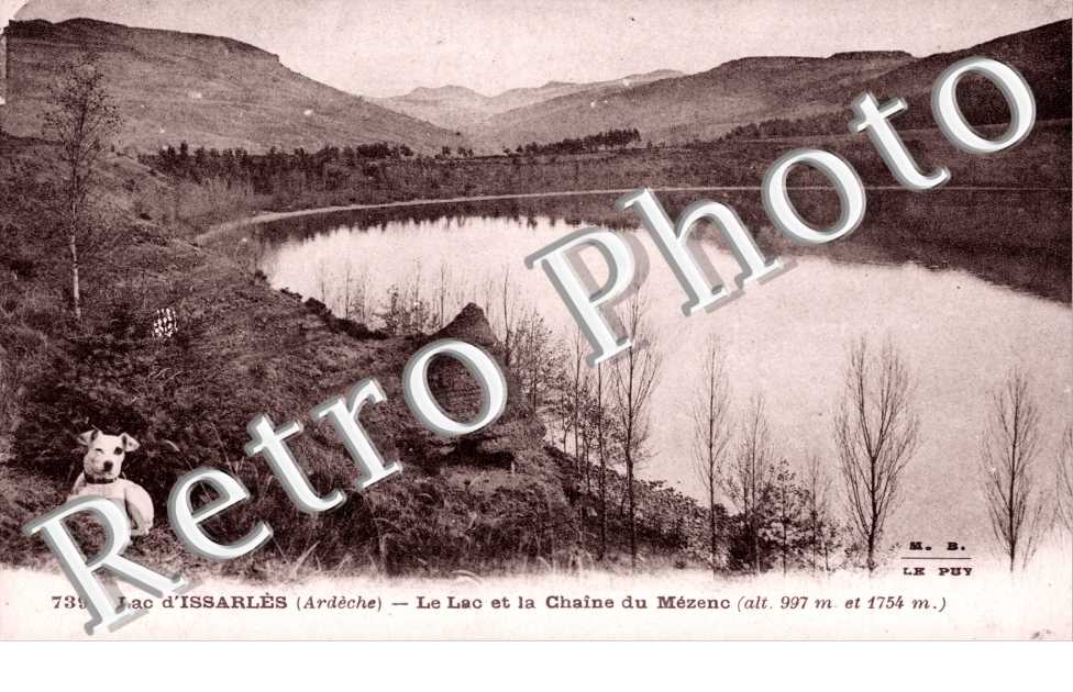 Le lac et la chaine du Mezenc