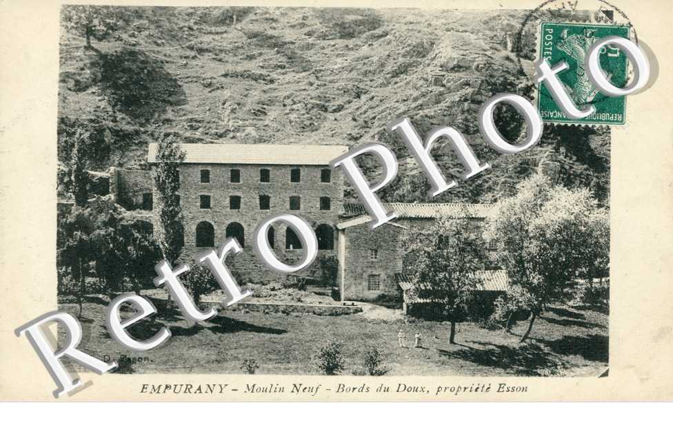 Moulin neuf - Bords du Doux - propriete Esson