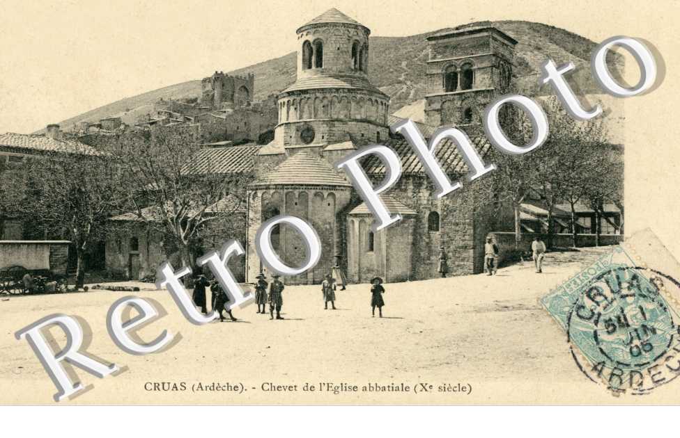 Chevet de l'eglise abbatiale