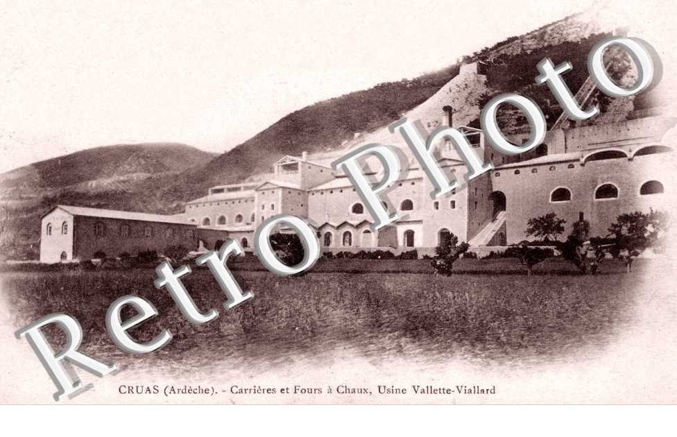 Carrieres et fours a Chaux - usine Valette-Viallard