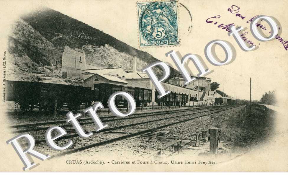 Carrieres et fours a Chaux - usine Henri Freydier