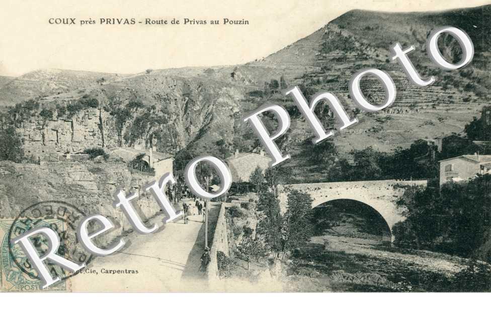 Route de Privas au Pouzin