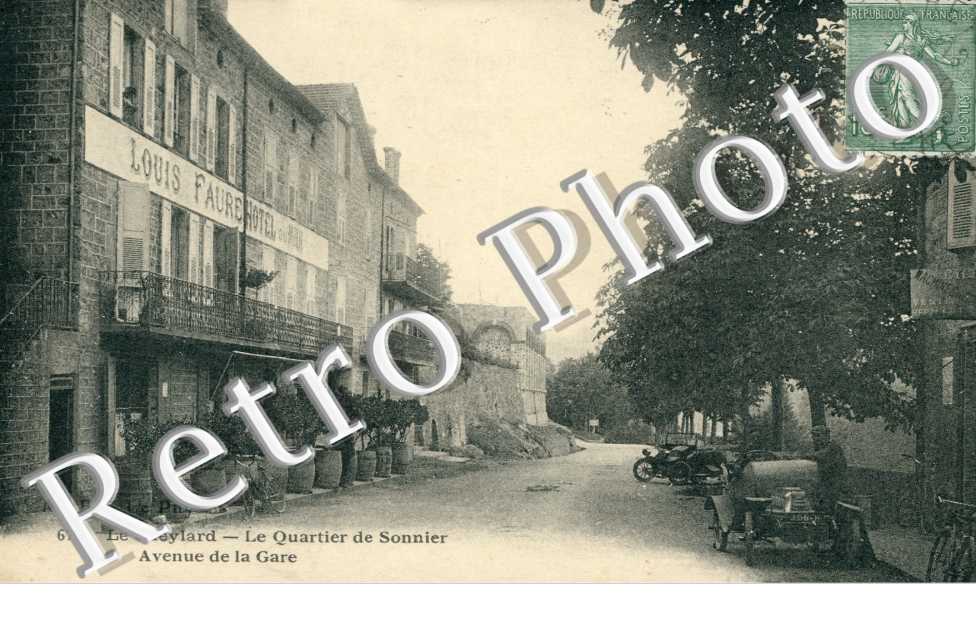le quartier de Sonnier Avenue de la gare  Louis Faure Hotel