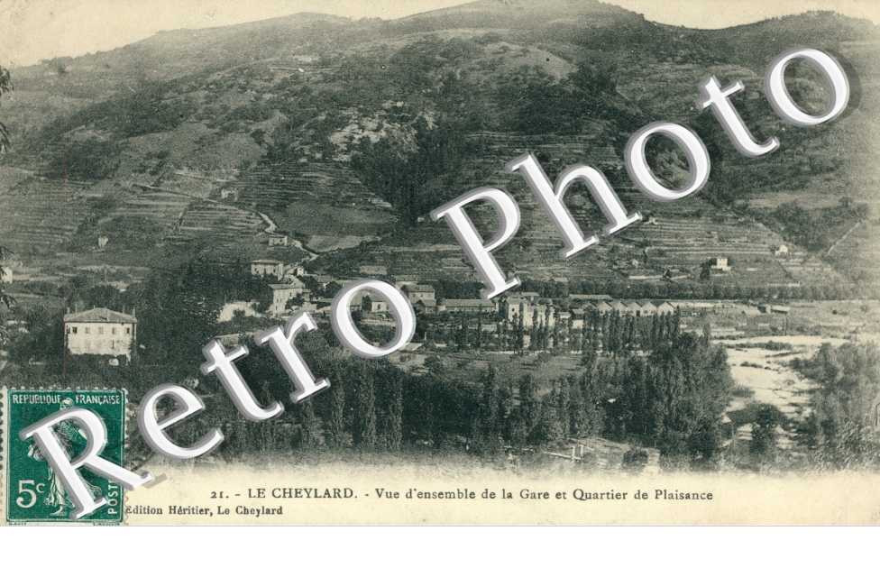 Vue d'Ensemble de la Gare et Quartier de Plaisance