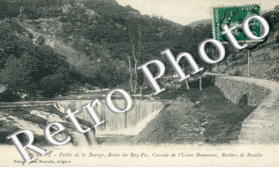 Cascade de l'usine Bonnaure
