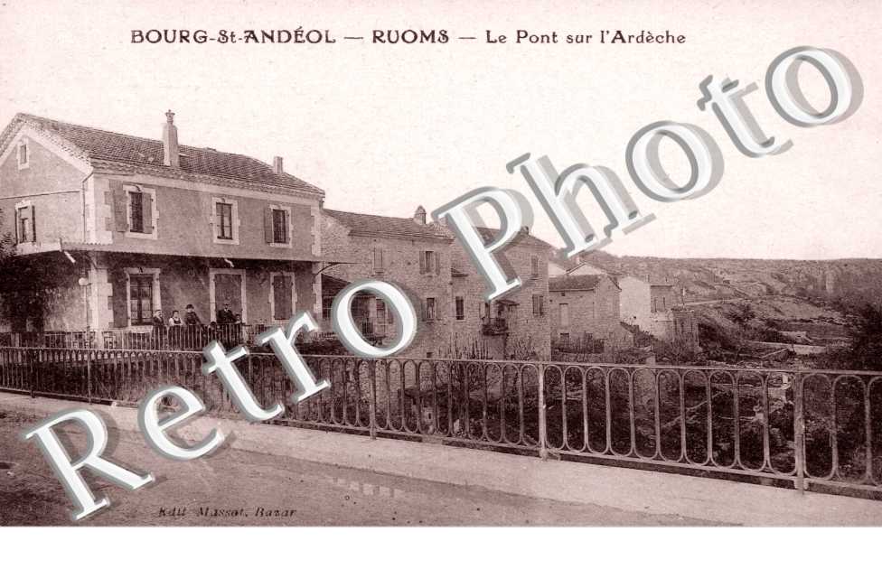 Le pont sur l'Ardeche