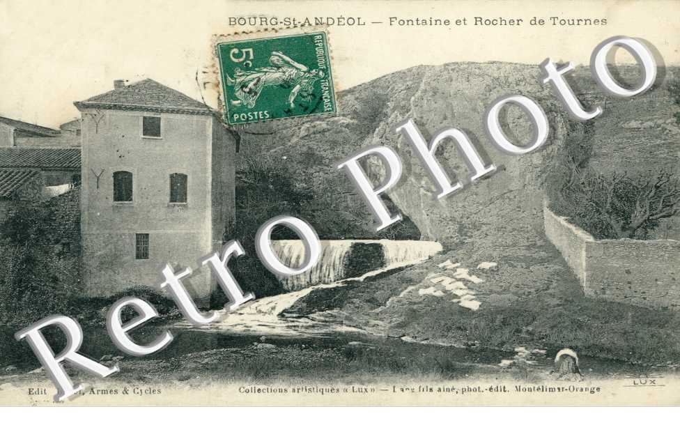 Fontaine et Rocher de Tournes