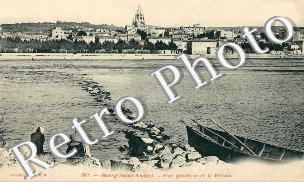 Vue generale et le Rhone