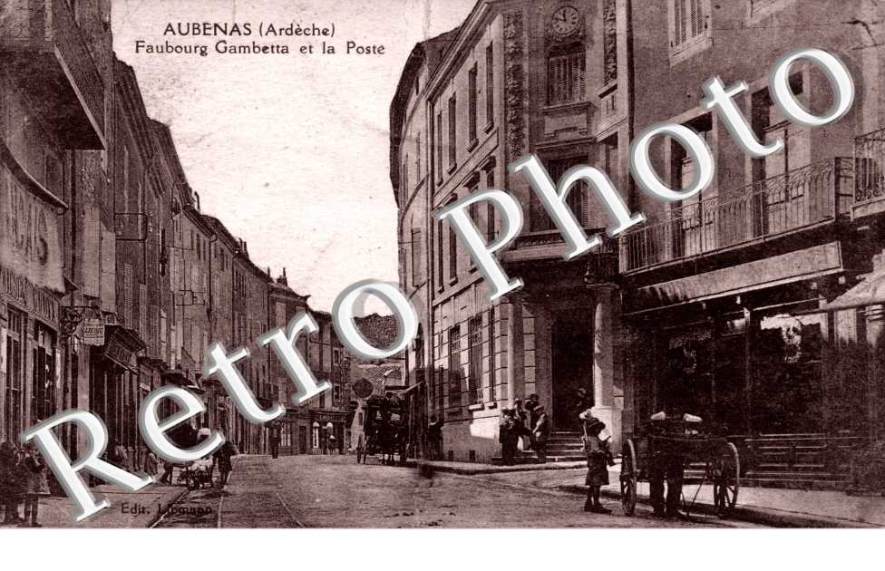 Faubourg Gambetta et la poste