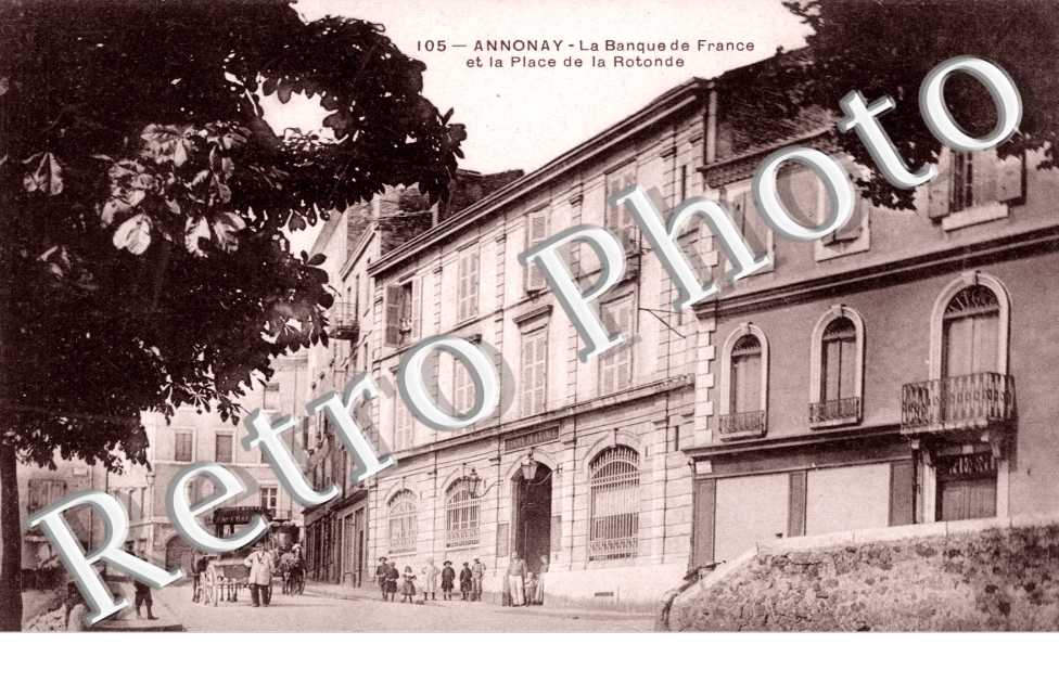 Banque de France et la place de la Rotonde