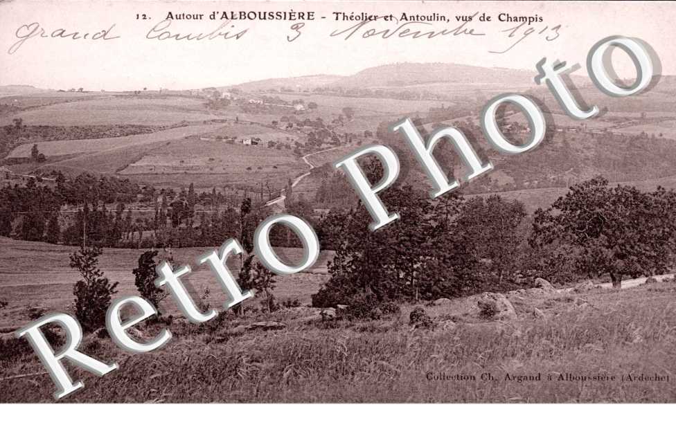 Theolier et Antoulin vus de Champis