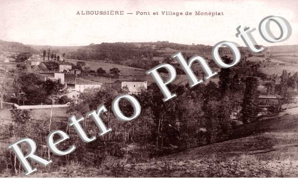 Pont et Village de Monepiat
