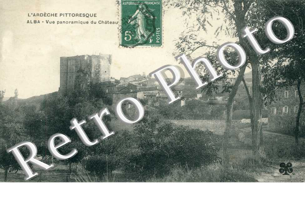 Vue panoramique du chateau