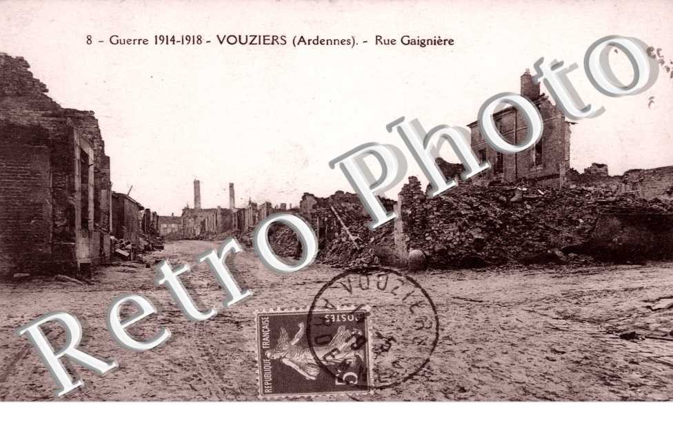 Rue Gaigniere Guerre 1914-1918