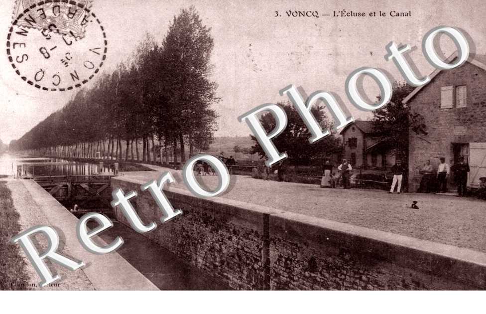 l'ecluse et le canal