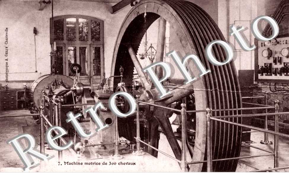 n° 7 Machine motrice de 300 chevaux  CAMION freres maison fondee en 1820