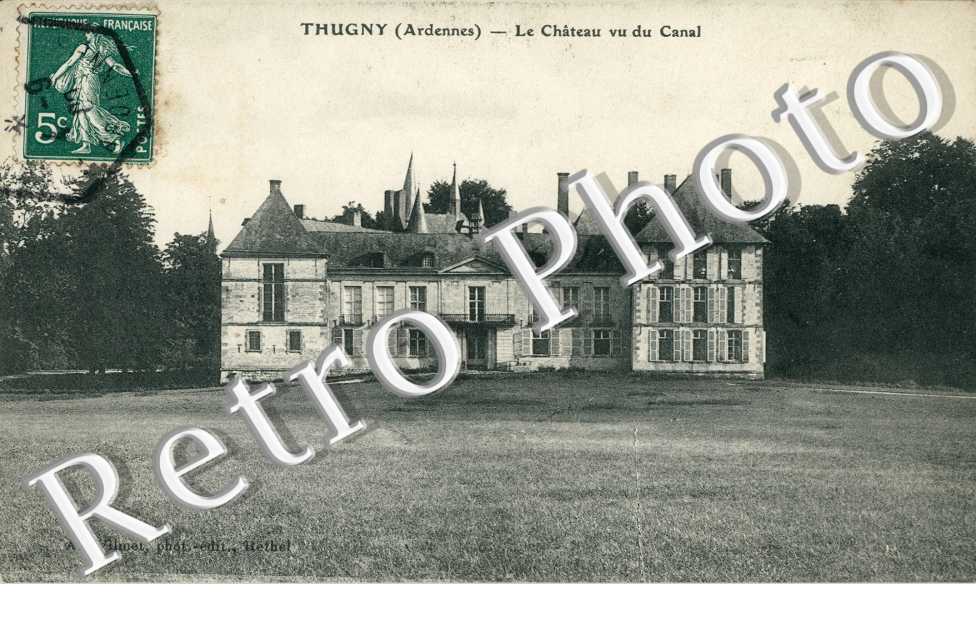 chateau vu du canal