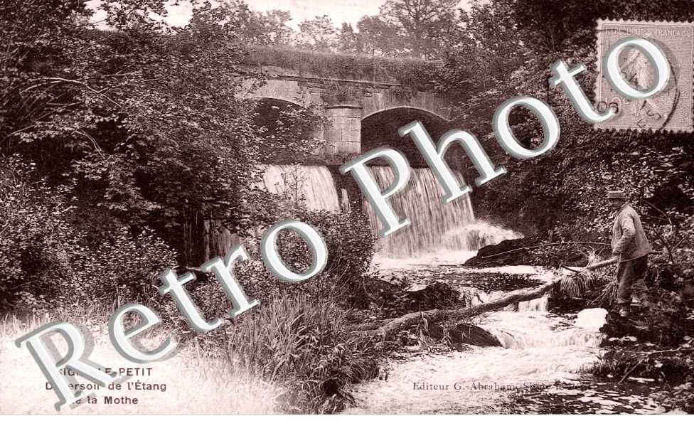 deversoir de l'etang de la Mothe