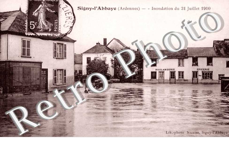 Inondation du 31 juillet 1910