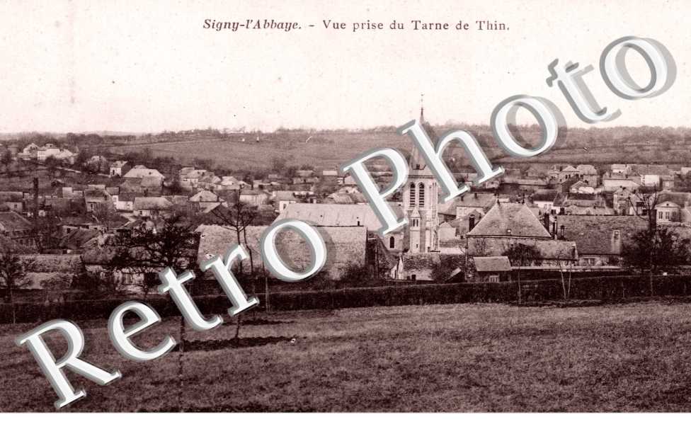 Vue prise du Tarne de Thin