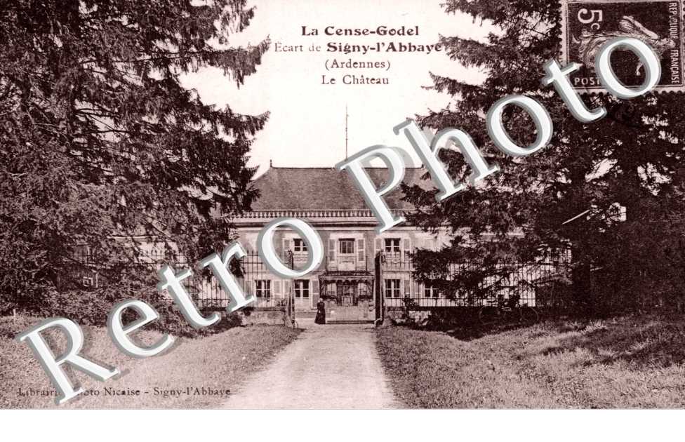 la Cense-Godel, Ecart de Signy-l'Abbaye, le Chateau
