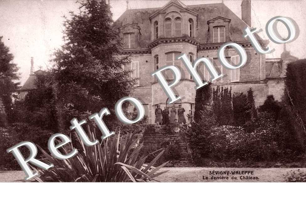 Le derrière du château