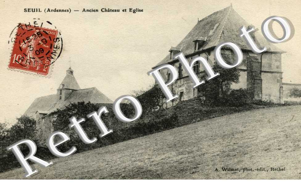 ancien chateau et eglise