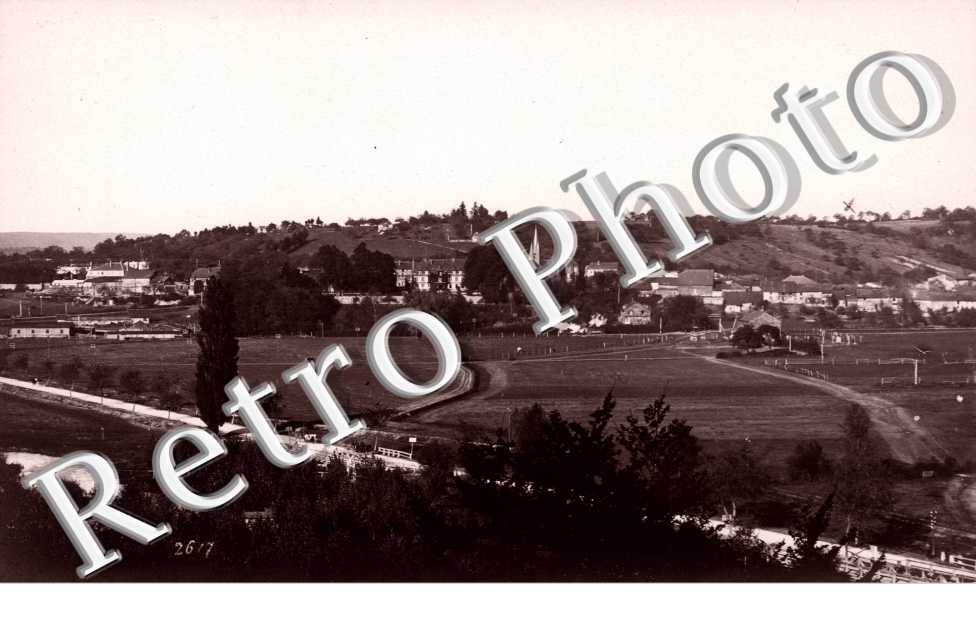 vue generale - carte militaire allemande 1918