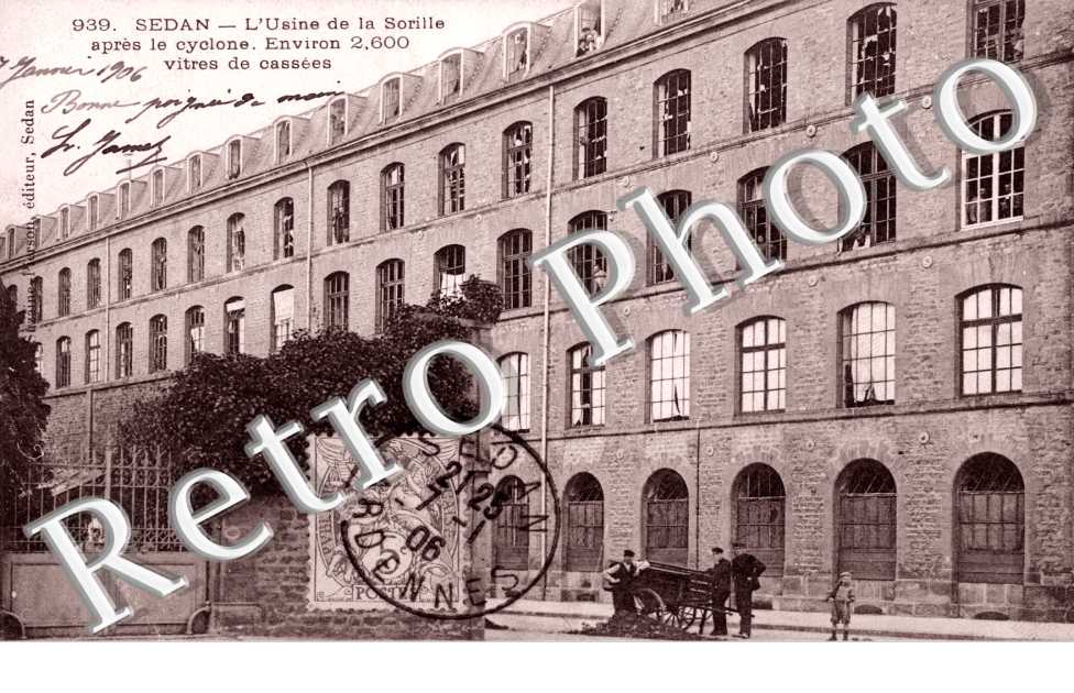 L'Usine de la Sorille apres le cyclone