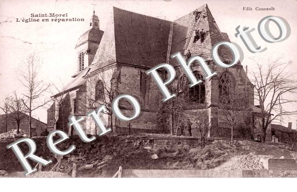 l'eglise en reparation