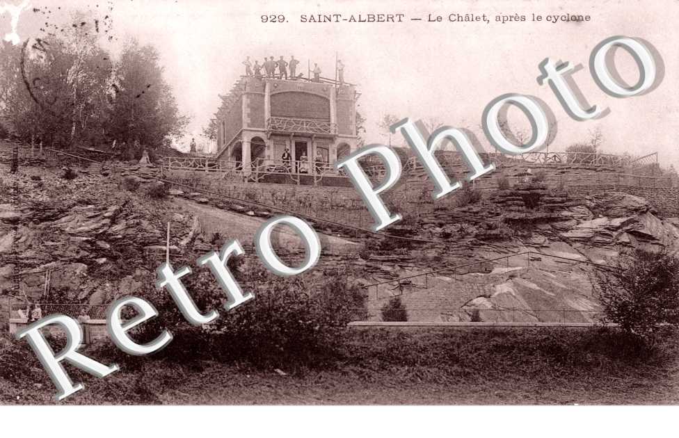 le chalet apres le cyclone
