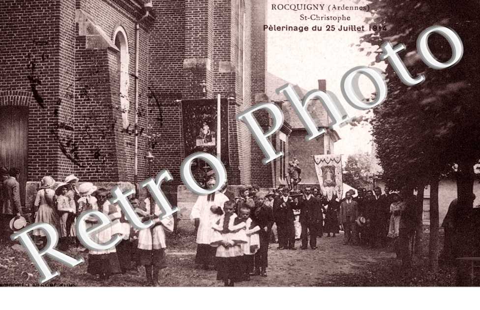 Pelerinage du 25 juillet 1914, St Christophe