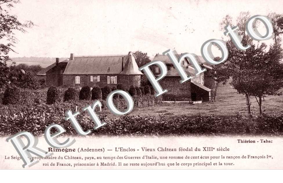 l'Enclos, Vieux Chateau feodal du XIIIeme siecle